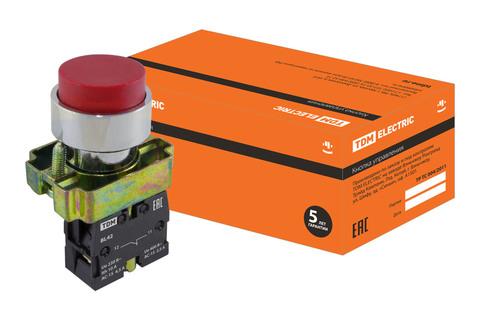 Изображение товара Кнопка BL42 без подсветки красный 1рTDM Electric SQ0704-0049
