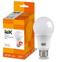 Светодиодная лампа A80 25Вт 230В 3000К E27 (10шт/уп) IEK LLE-A80-25-230-30-E27
