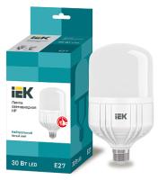 Светодиодная лампа промышленная HP 30Вт 230В 4000К E27 (10шт/уп) IEK LLE-HP-30-230-40-E27