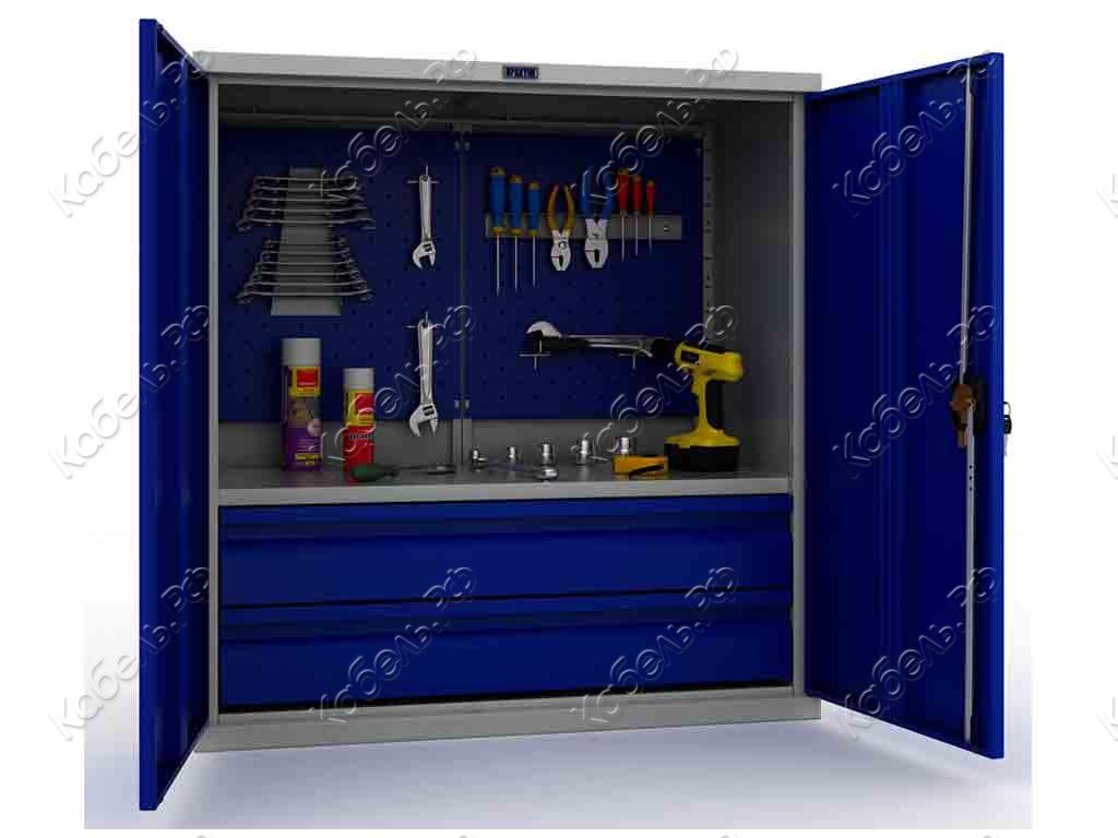 Изображение товара Шкаф инструментальный ПРАКТИК TC 1095-021020 промышленные металлические шкафы для хранения инструме