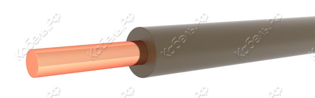 Изображение товара Провод НВМ 0,35 4 600 коричневый