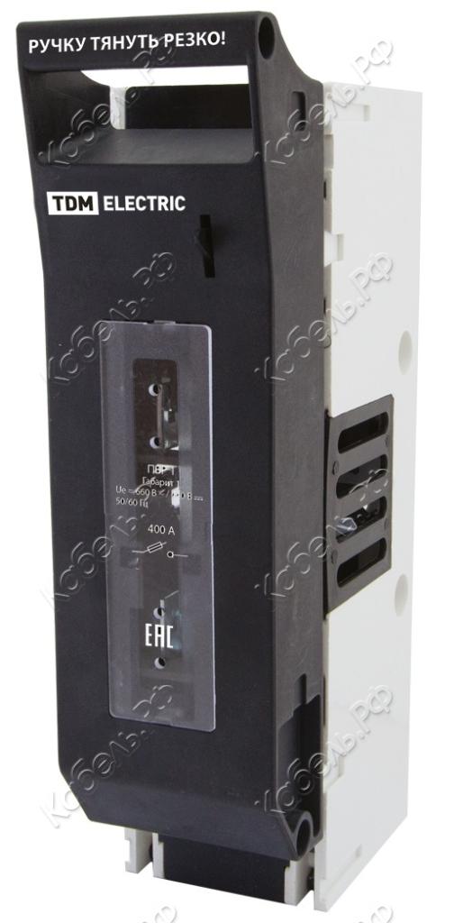 Изображение товара Выключатель-разъединитель ПВР 2 1П 400A TDM Electric SQ0726-0103