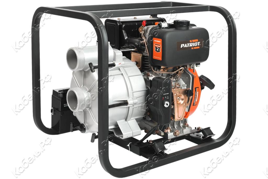 Изображение товара Мотопомпа бензиновая PATRIOT MPD 3072 SFE 335101650