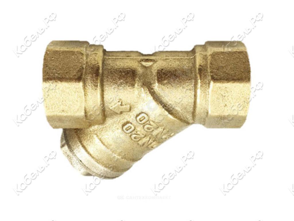 Изображение товара Фильтр сетчатый Y-образный латунь Ду50 Ру20 G2 ВР SantechSystems