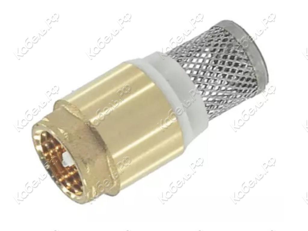 Изображение товара Обратный латунный клапан Ду15 ВР 1/2" SantechSystems для водоснабжения и отопления