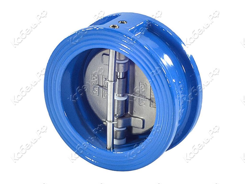 Изображение товара Обратный чугун двустворчатый клапан CB3449 Ду80 Ру16 Tecofi