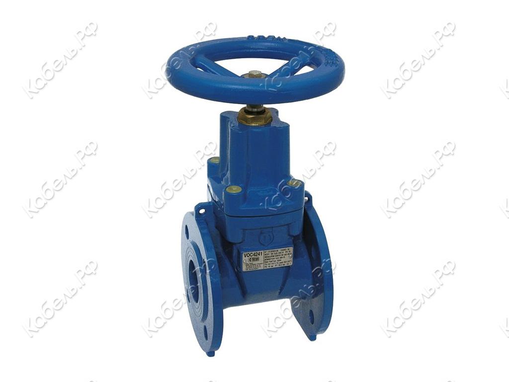 Изображение товара Задвижка чугунная VOC4241C Ду50 Ру10/16 Tecofi для водопровода канализации