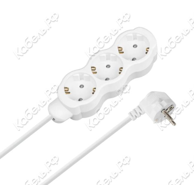 Изображение товара Удлинитель бытовой TDM Electric Люкс 3 гнезда 3м с/з с з/ш ПВС 3х1мм2 16 А 250 В 3500 Вт SQ1303-4026 Изображение товара Удлинитель бытовой TDM Electric Люкс 3 гнезда 3м с/з с з/ш ПВС 3х1мм2 16 А 250 В 3500 Вт SQ1303-4026