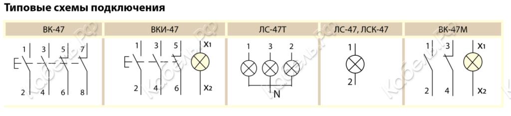 Изображение товара Лампа сигнальная ЛС-47 красная (LED) AC/DC TDM Electric SQ0214-0008