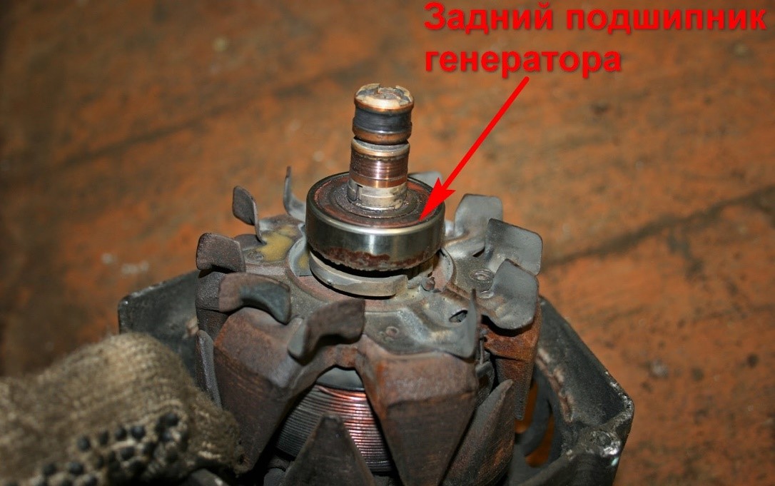 Подшипники в генераторе